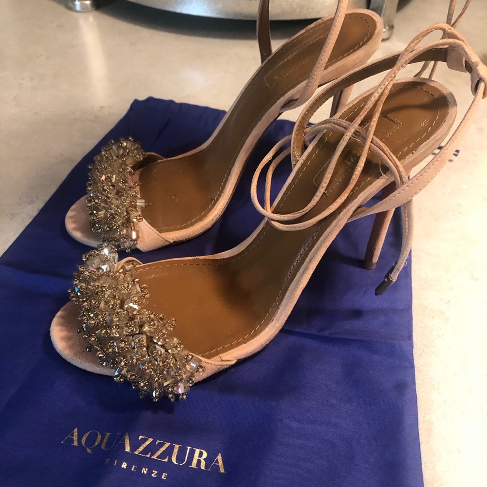 Aquazzura Strap Sandals Size 37